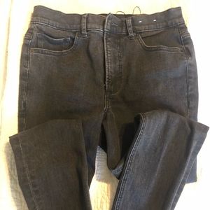 Express ankle jean legging super high rise 6P